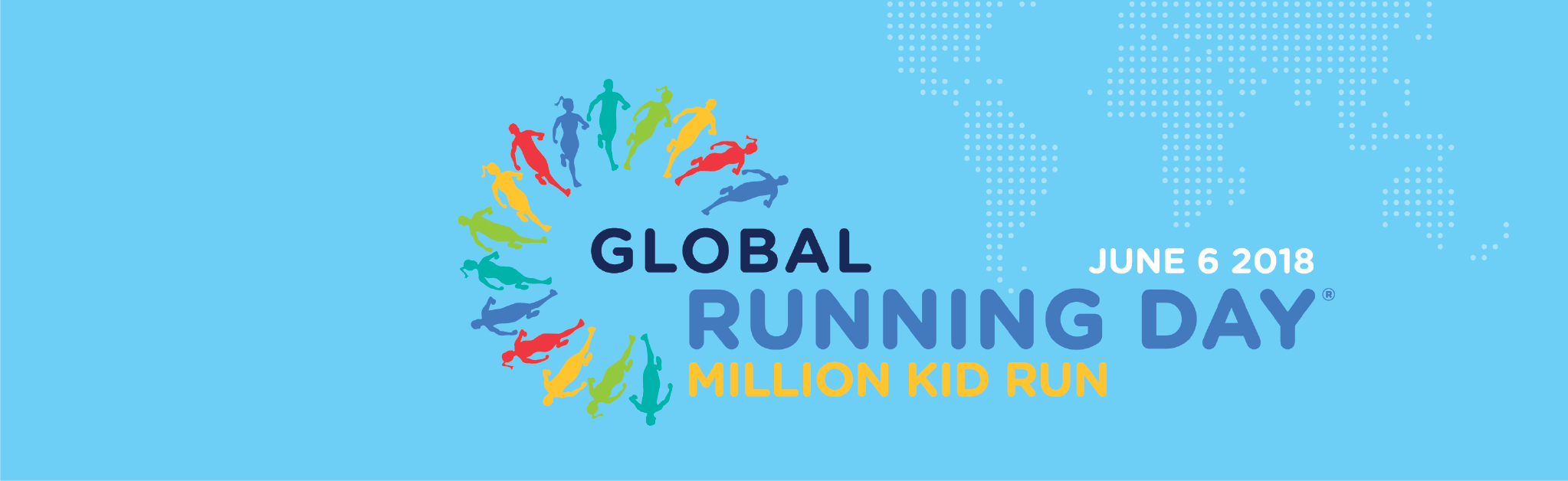global running day logo